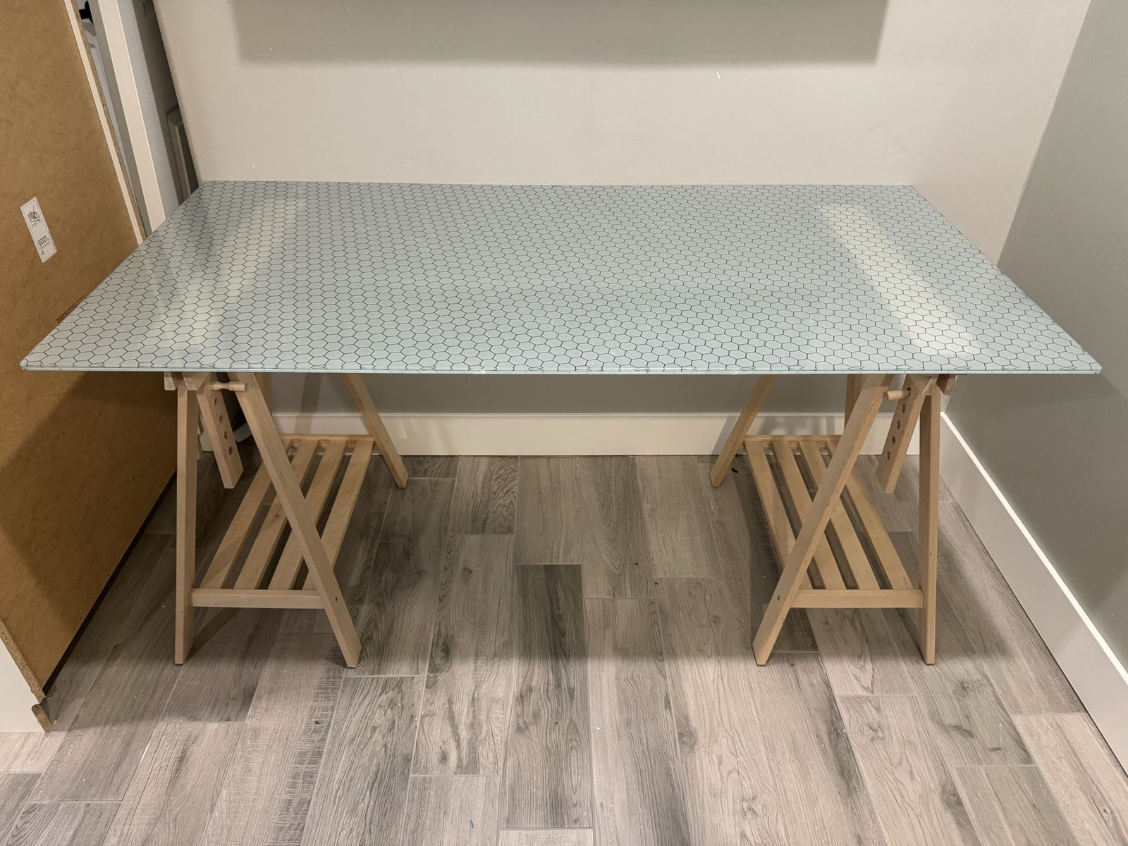 IKEA Alex & Glasholm adjustable height tables/desks