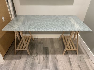 IKEA Alex & Glasholm adjustable height tables/desks