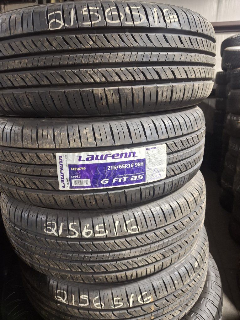 NEW TIRE 215/65R16 LAUFFEN $450.00 OBO