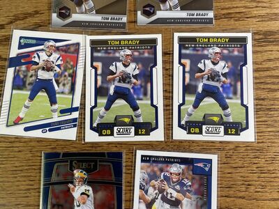 New England Patriots trading cards