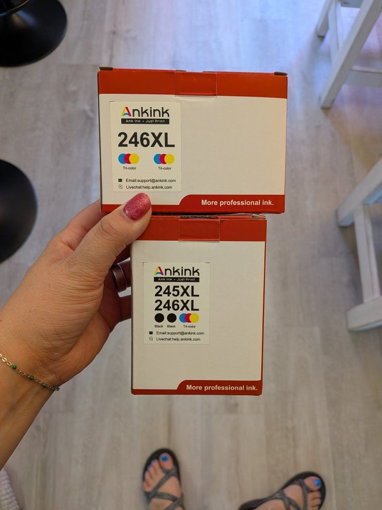 Black and Colored Printer Ink 246 XL