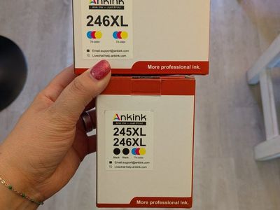 Black and Colored Printer Ink 246 XL