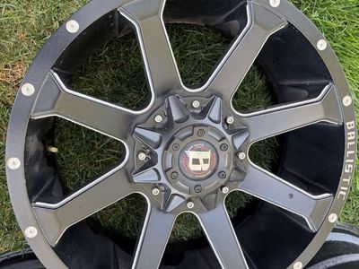 20x9 Ballistic Off Road 971 Hawk Wheels