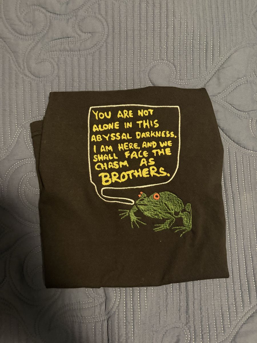 Embroidered Frog Shirt