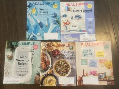 5 Real Simple Magazines