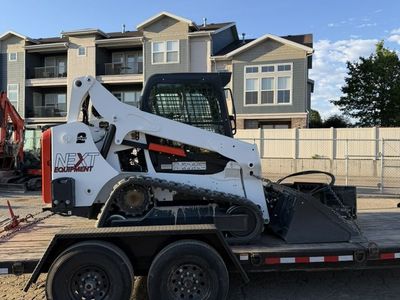 Bobcat CTL Skid Steer for Rent. Attachments Available. Compact Track Loader for Dirt Work