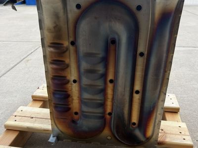 HVAC Furnace Heat Exchanger Replacement Part Used