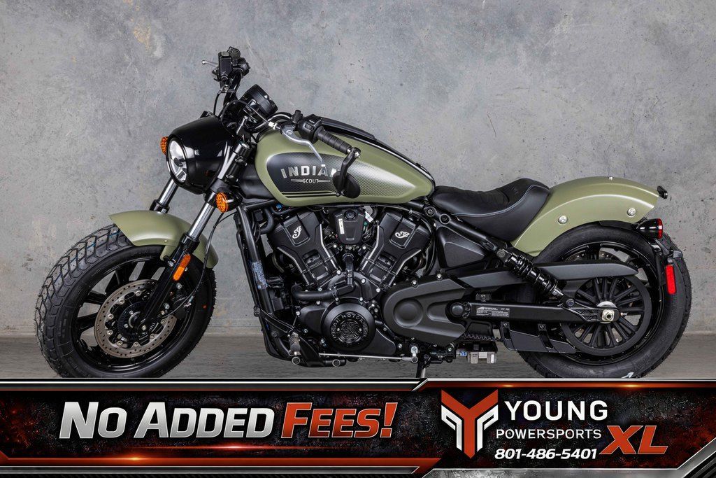 2026 Indian Motorcycle® Scout® Bobber Limited +Tech Moss Green Smoke