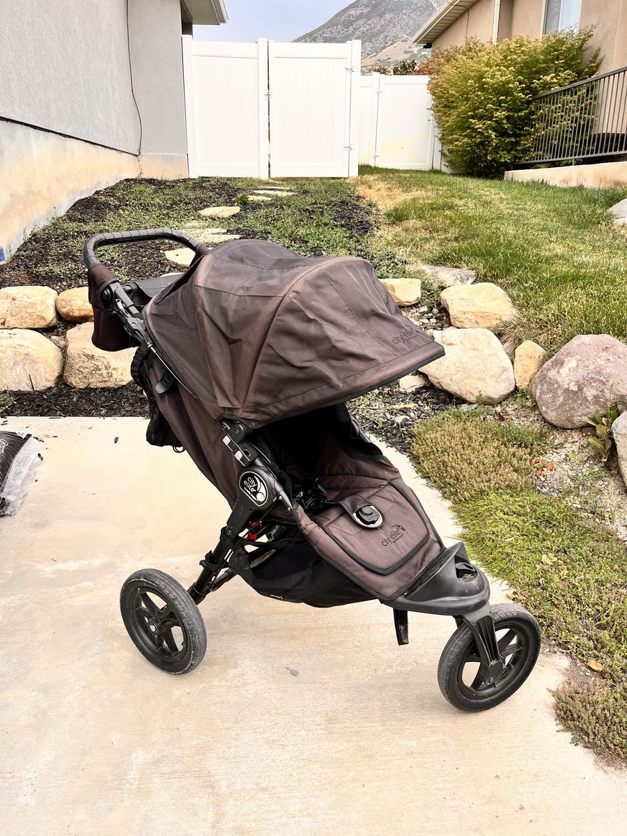 Baby Jogger City Elite Single Stroller - Brown