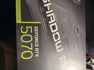 MSI RTX 5070 shadow 2 12GB GDDR7 OC edition