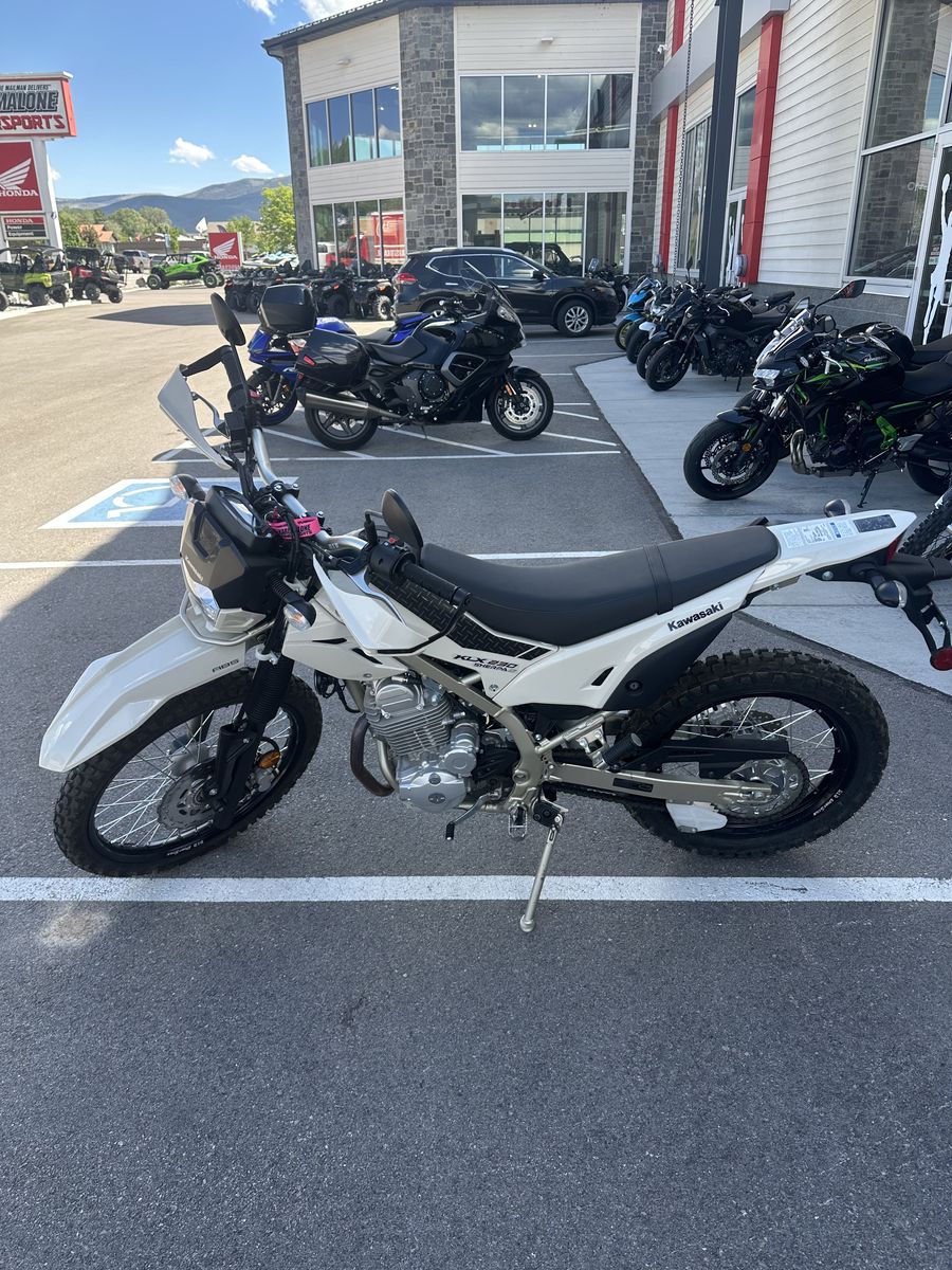 2026 Kawasaki KLX 230 SHERPA S ABS Whitish Beige -
