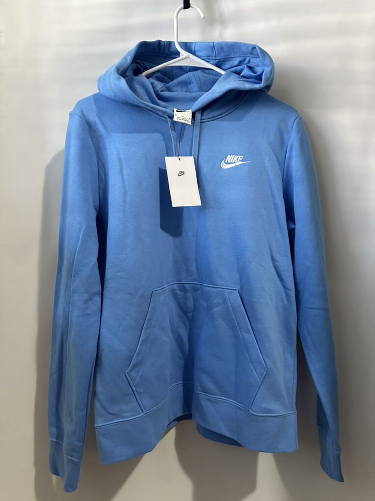 New Nike Hoodie Light Blue Size M