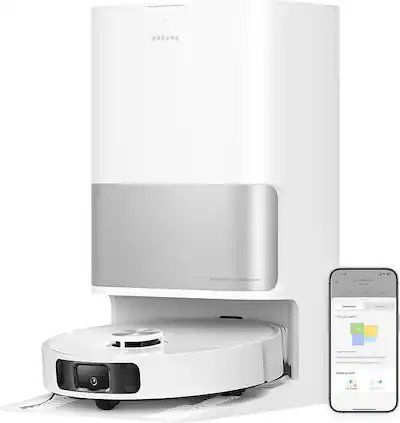 Dreame - L10s Ultra Gen 2 Robot Vacuum and Mop, 10,000Pa Suction, MopExtend Tech, All-in-One Base Station - White