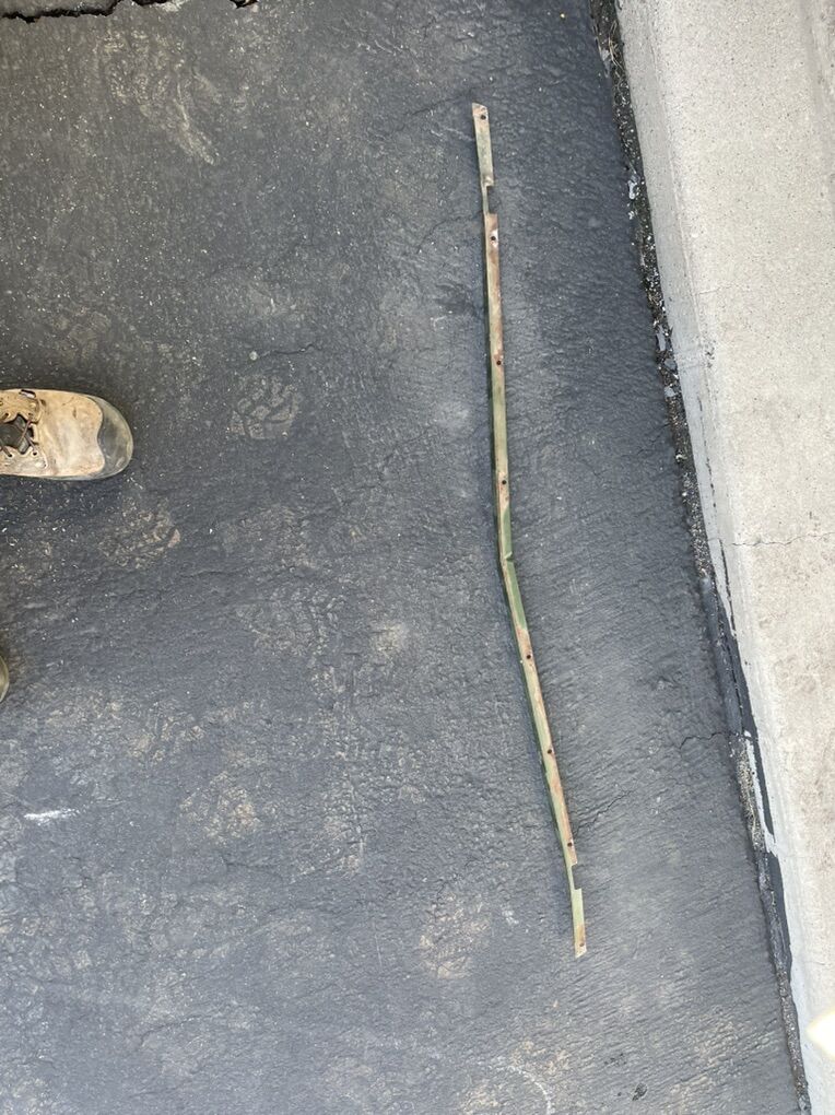 1969 Coronet Hood Trim Piece