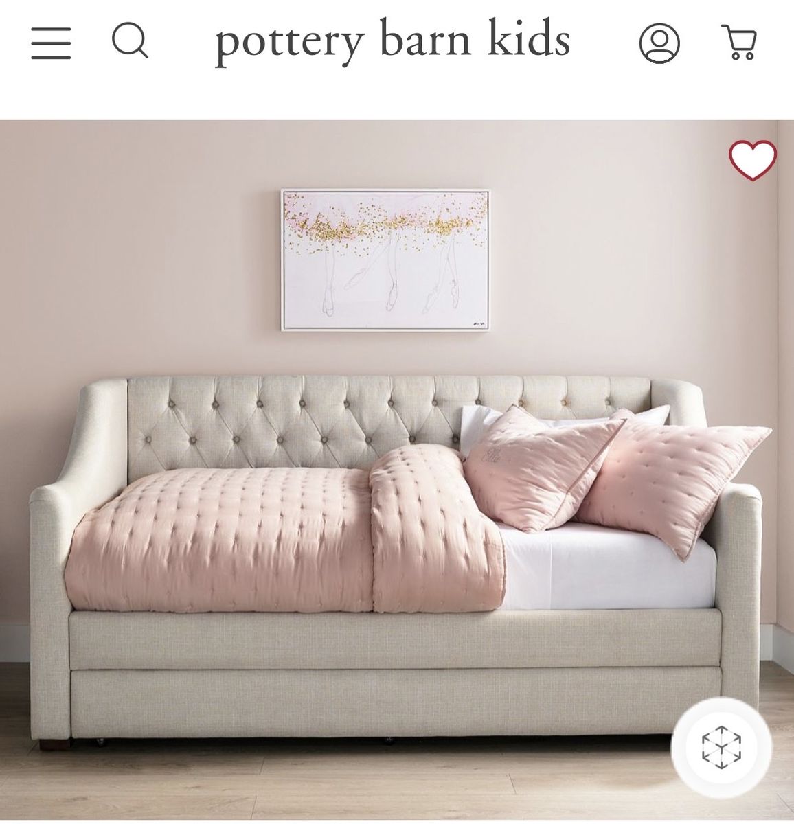 Tufted Daybed With Trundle