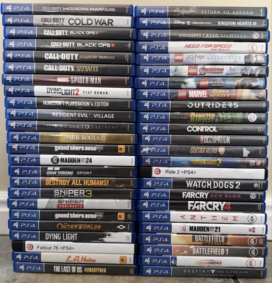 VARIOUS PS4 Games **READ DESCRIPTION**