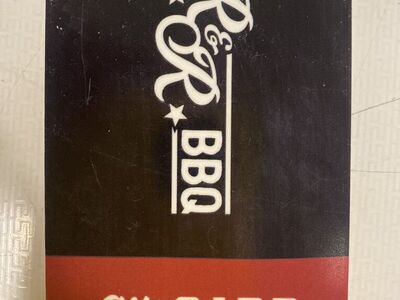 $25 R&R BBQ Gift Card for $20