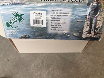 Caddis chest waders xxl