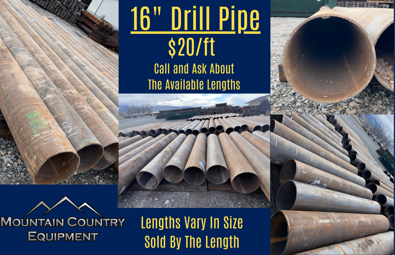 16" Drill Pipe