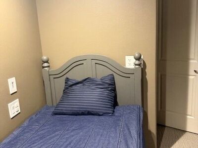 Lake House Stone Twin Arched Bed