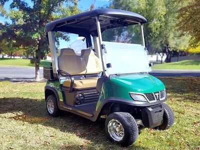 The All New 2025 Forrest Green Evolution-EV Tara Spirit Golf Cart with Lithium Batteries