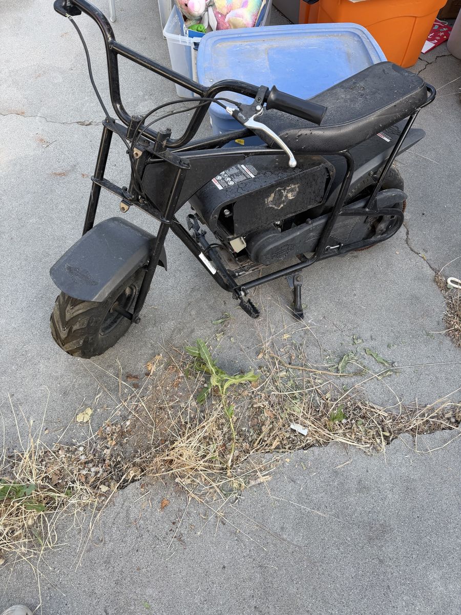 Mini Bike 212cc predator motorcycle frame ready for swap