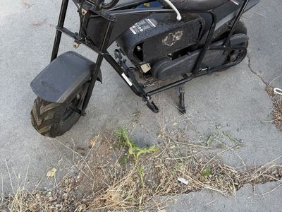 Mini Bike 212cc predator motorcycle frame ready for swap
