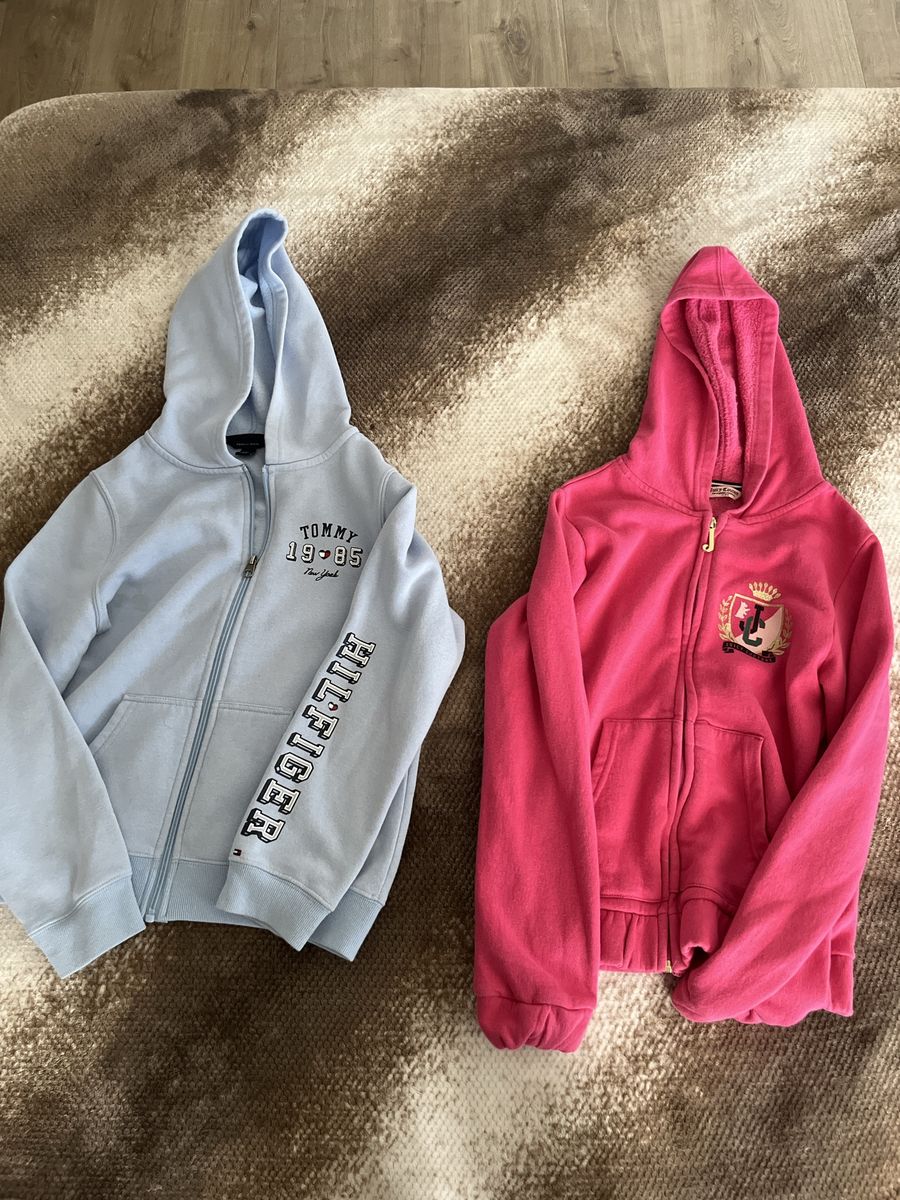 Girls Size 12-14 Clothing;Tommy Hilfiger Juicy Couture Hoodies Adidas Sweatpants PJ Set
