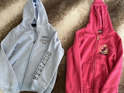 Girls Size 12-14 Clothing;Tommy Hilfiger Juicy Couture Hoodies Adidas Sweatpants PJ Set