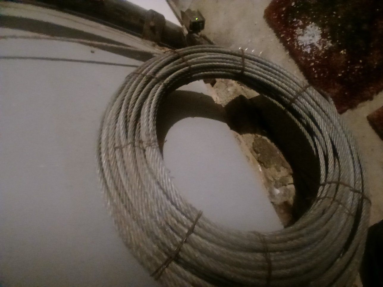 steel wire rope, 3/8--- 100' +