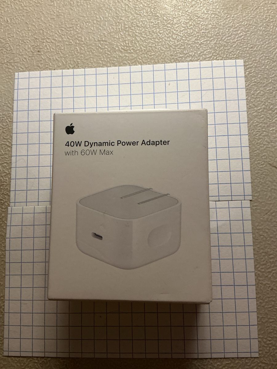 Apple charging block