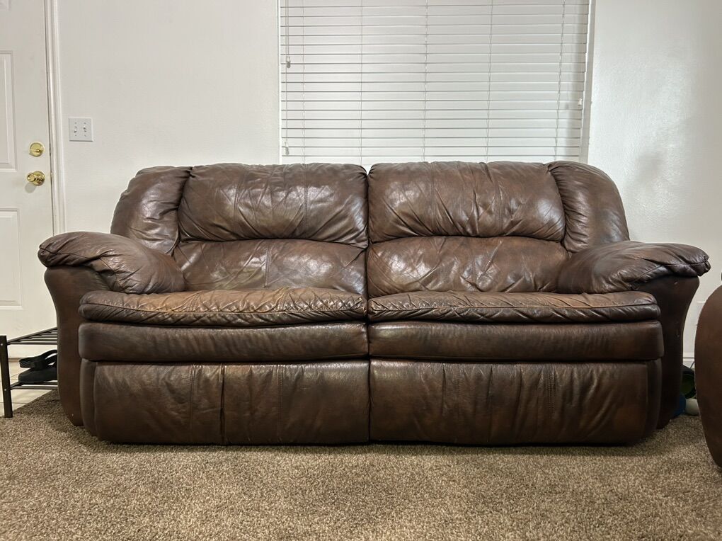 Leather Couch