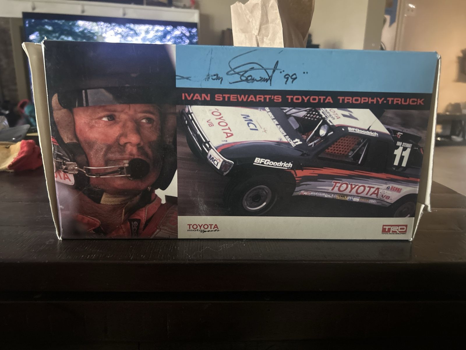 Ivan Stewart’s Toyota trophy truck 1/18 scale