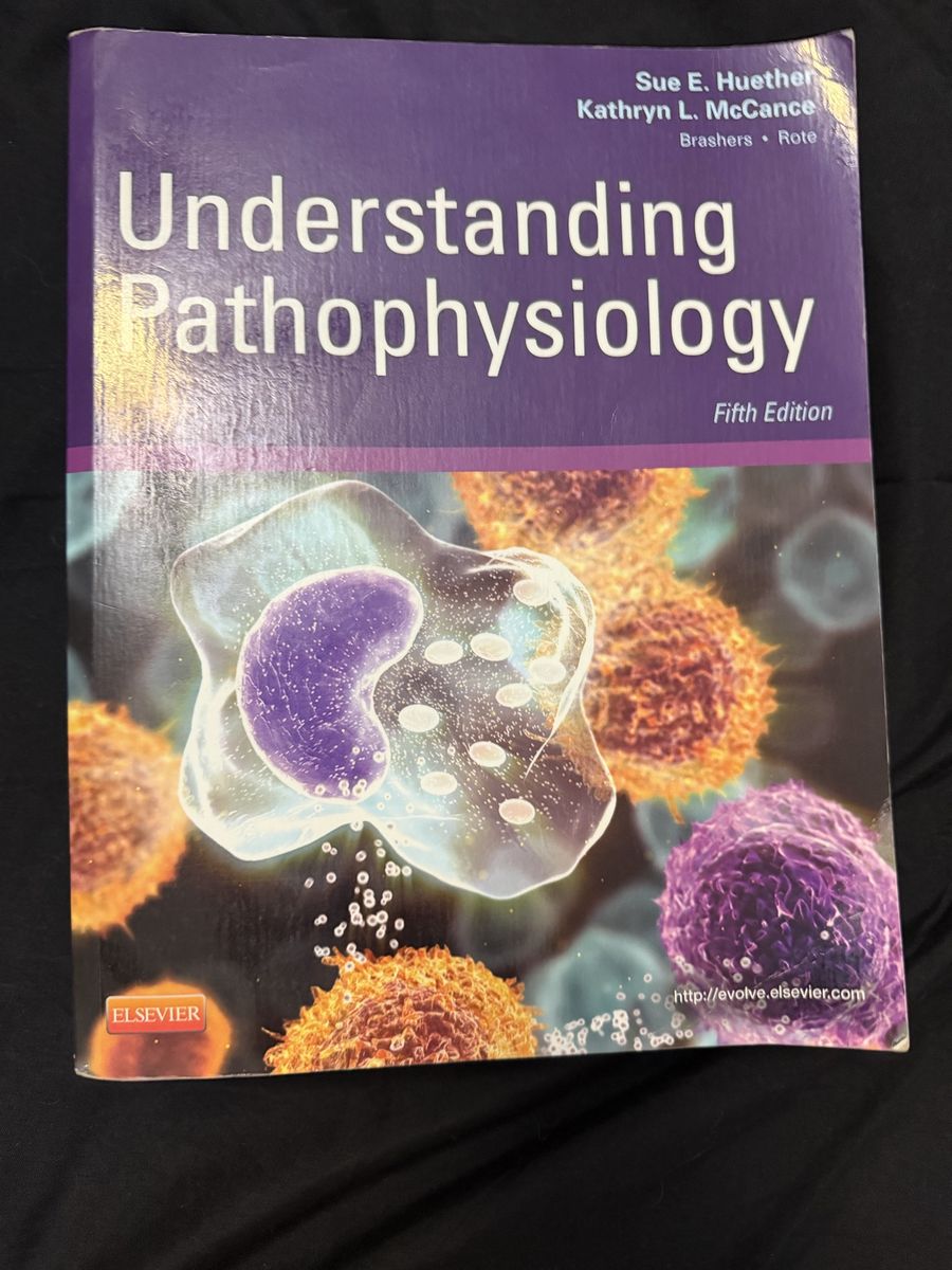 Understanding Pathophysiology Fifth Edition by Huether & McCance Textbook + CD-ROM