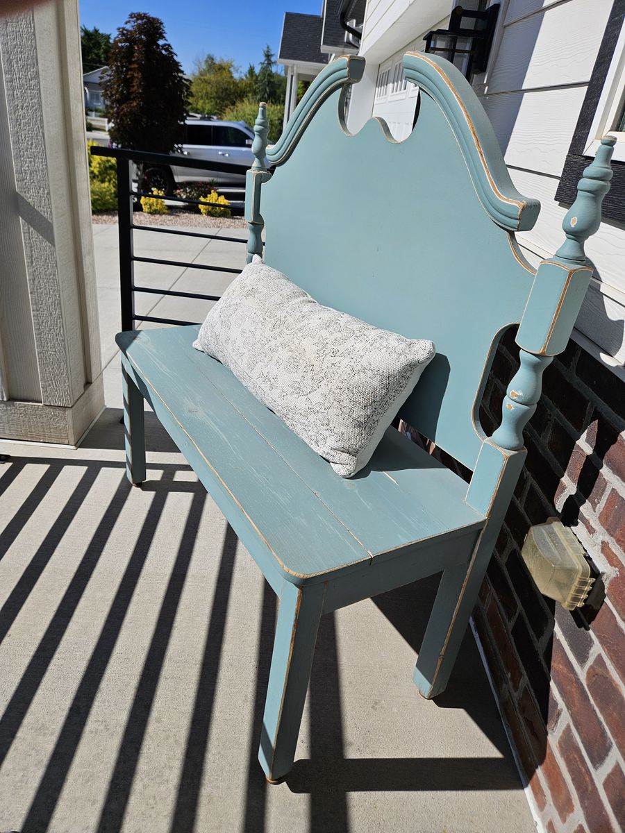 outdoor bench