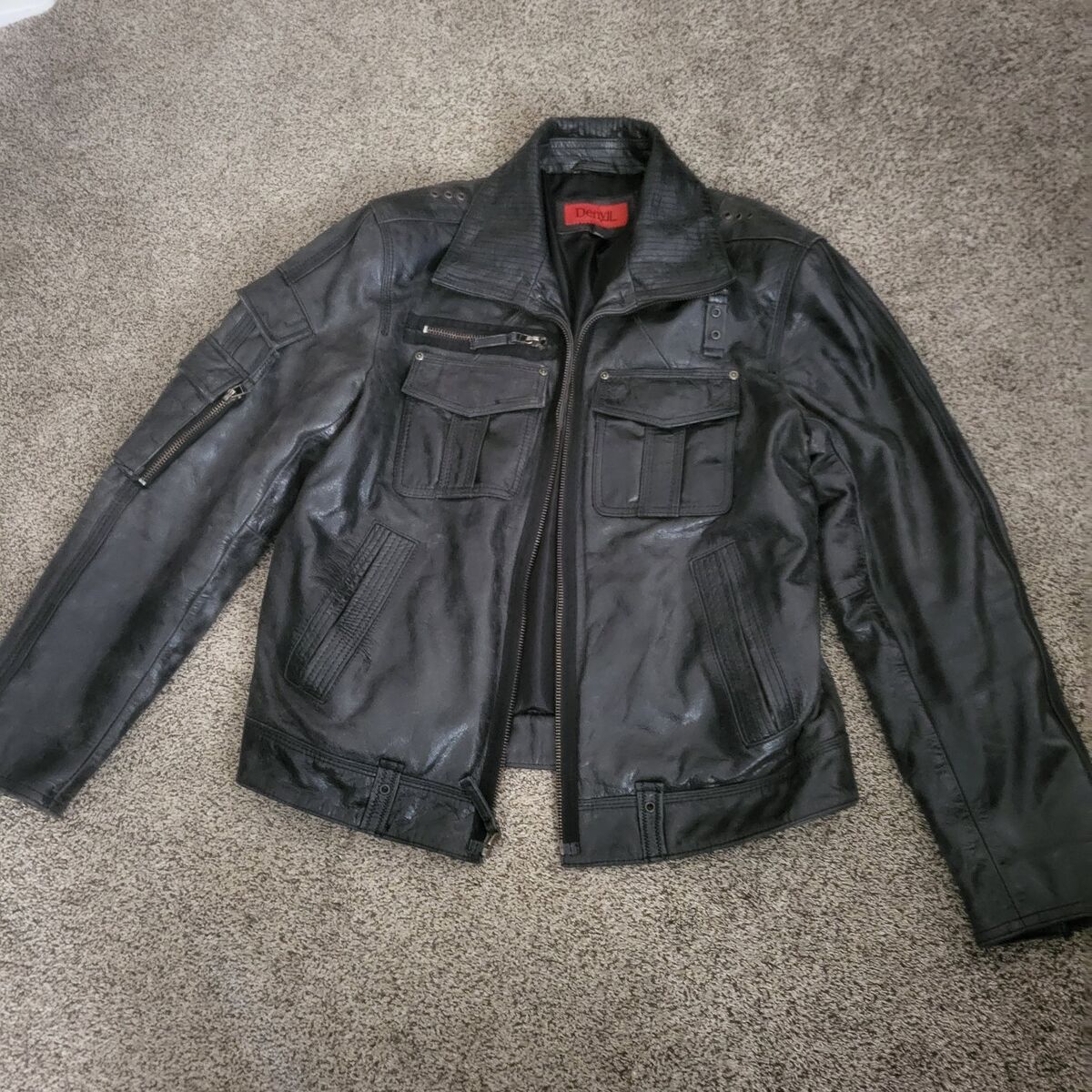 leather riding jacket