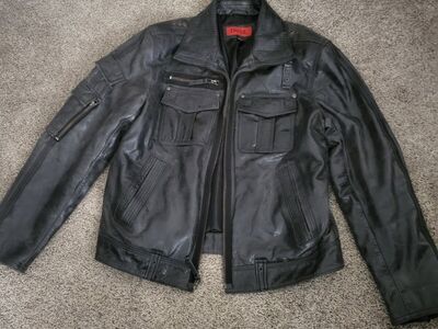 leather riding jacket