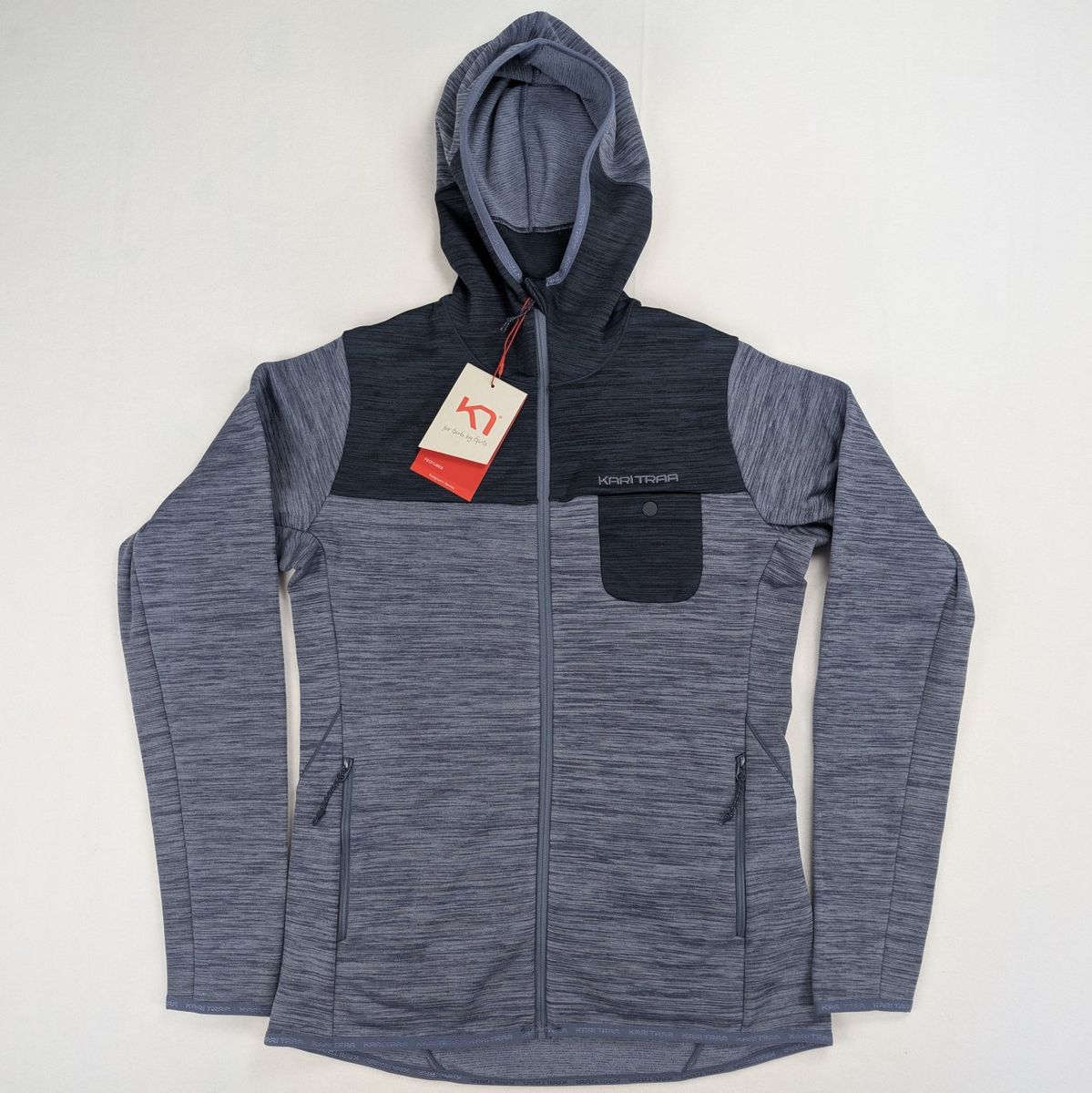 NEW Kari Traa Sanne Hiking Hooded Midlayer Medium