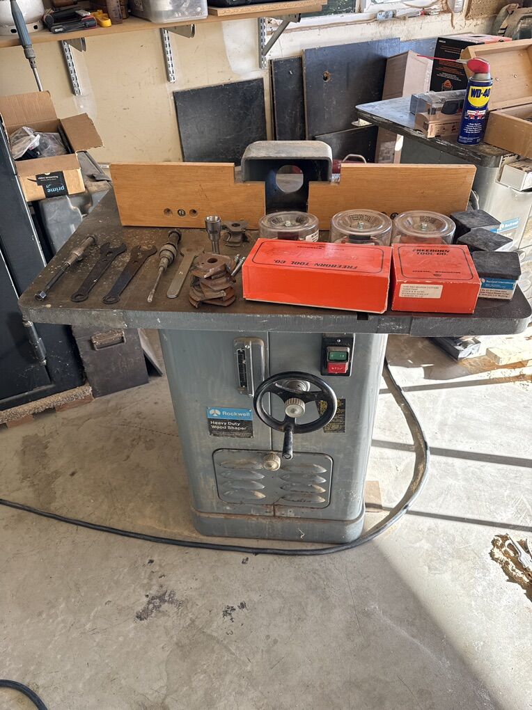1970's Delta Heavy-duty Wood Shaper