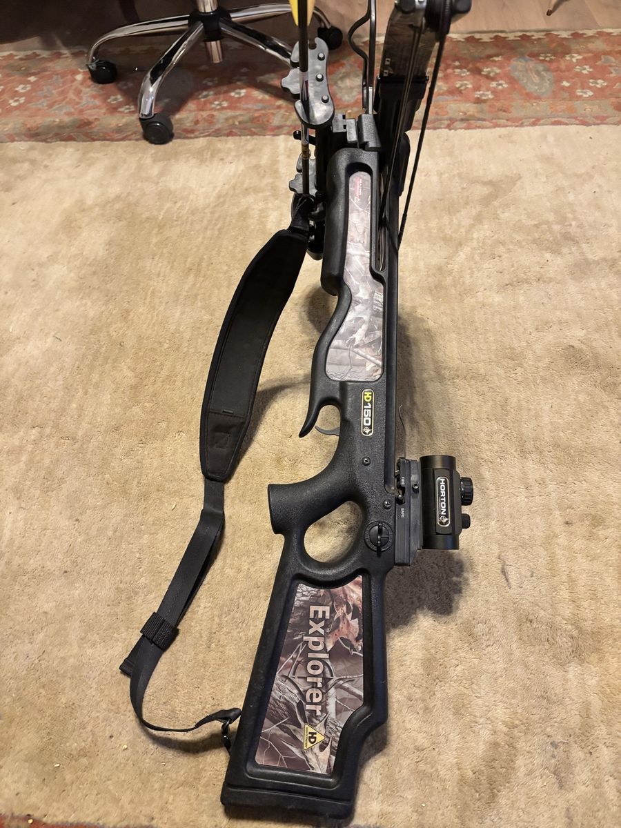 Horton Explorer HD 150 Crossbow with Scope - Camo Hunting Bow
