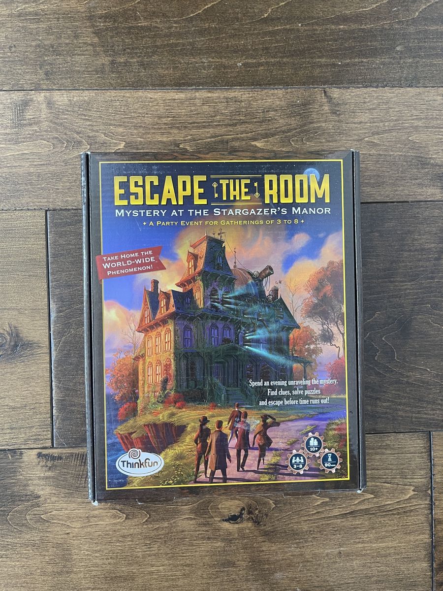 New! Escape the Room: Mystery at the Stargazer’s Manor Game
