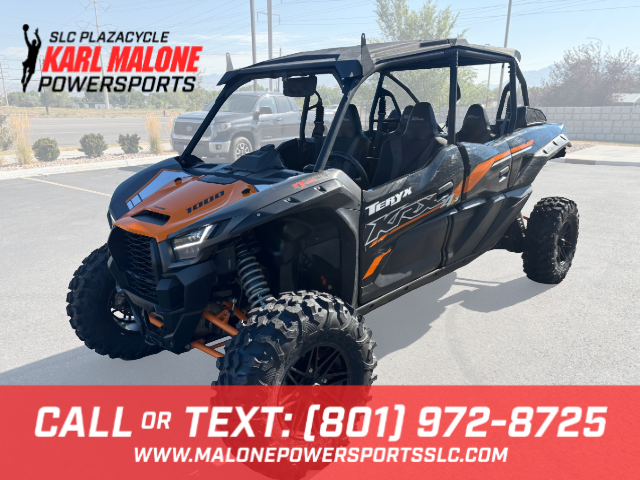 2023 Kawasaki TERYX KRX4 1000 eS Metallic Flat Raw