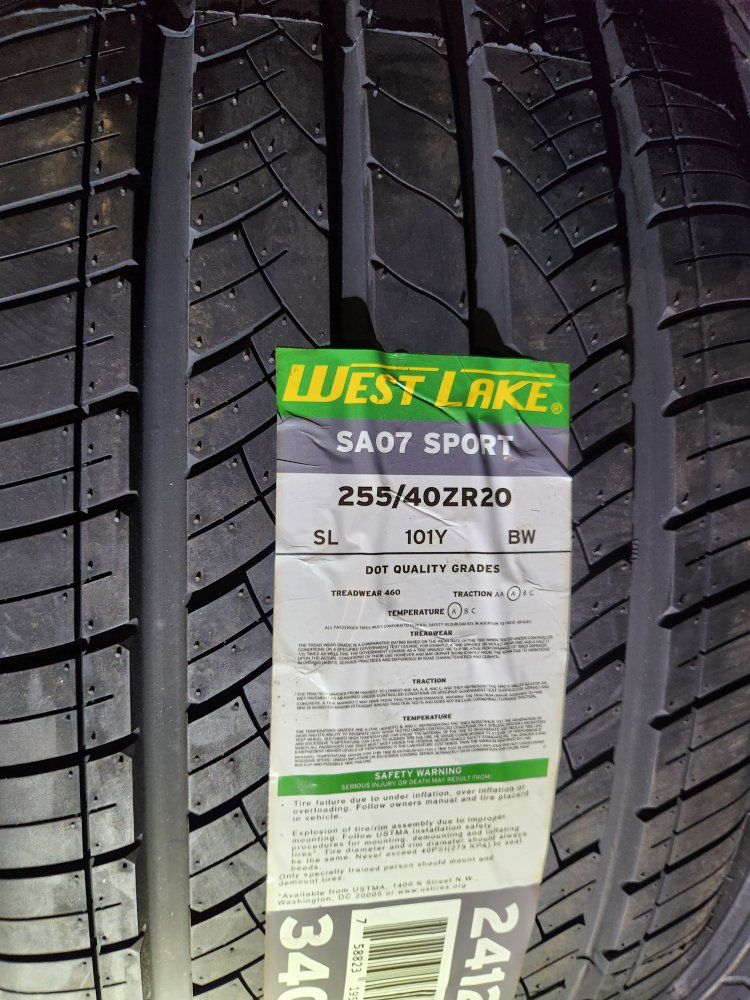 255/40r20 Westlake sa07 sport