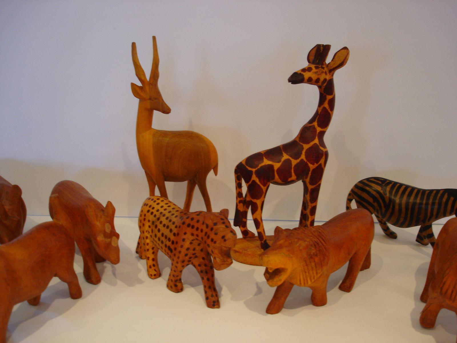 Hand-Carved Wood Safari Animals from Kenya – Beautiful African Art