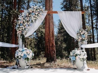 Artificial Floral Arrangements & Bulk Extra Wedding Flowers Set