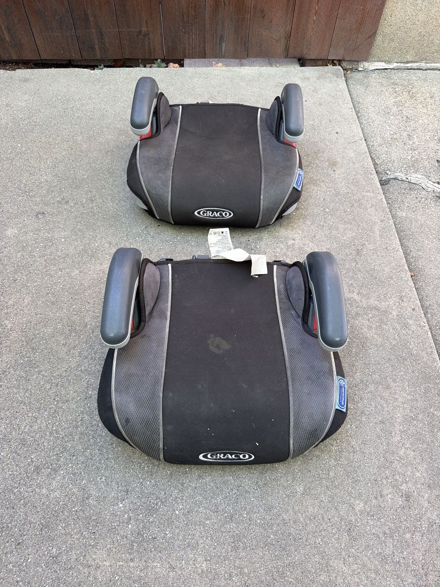 Graco Backless Booster Seats - Set of 2