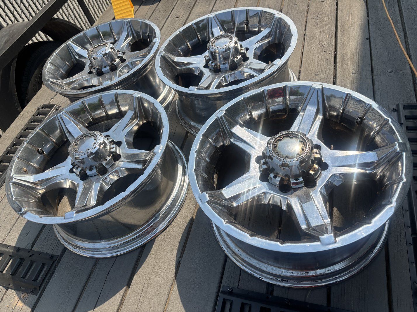 20x9 Ultra Chrome Wheels – 8 Lug – Ram/Ford/GM