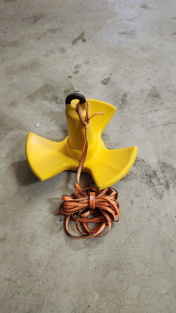 16 lb rubberized boat anchor