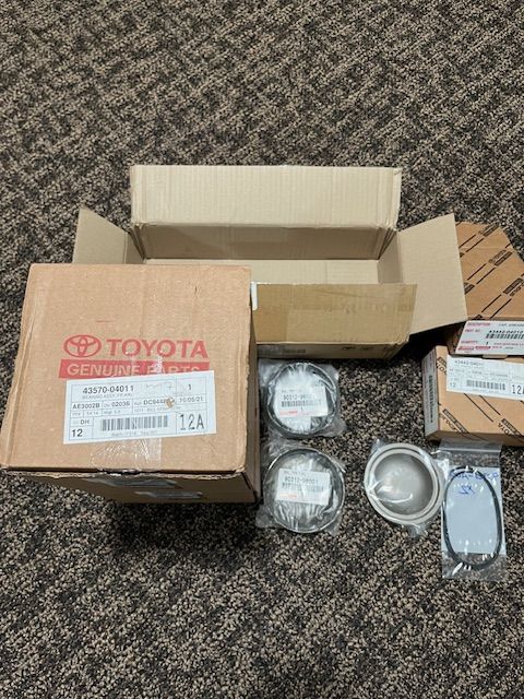Front Wheel Bearings, Gaskets & Covers - 2nd Gen Toyota Tacoma (2005-2015)
