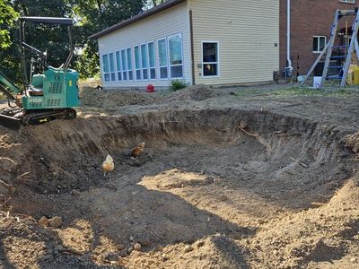 Mini- excavator for rent